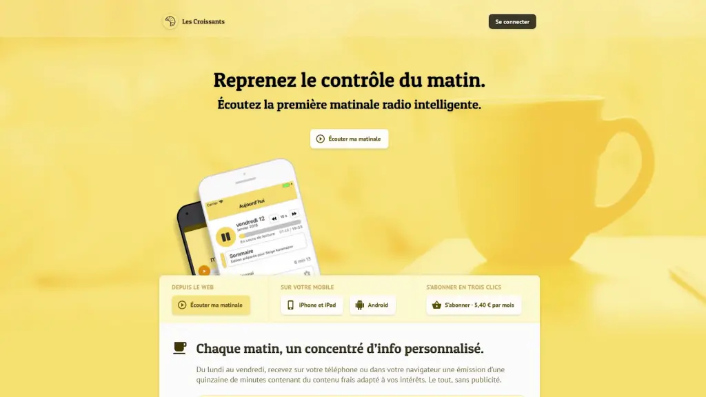 Un site Internet un peu trop "vitrine" pour les visiteurs
