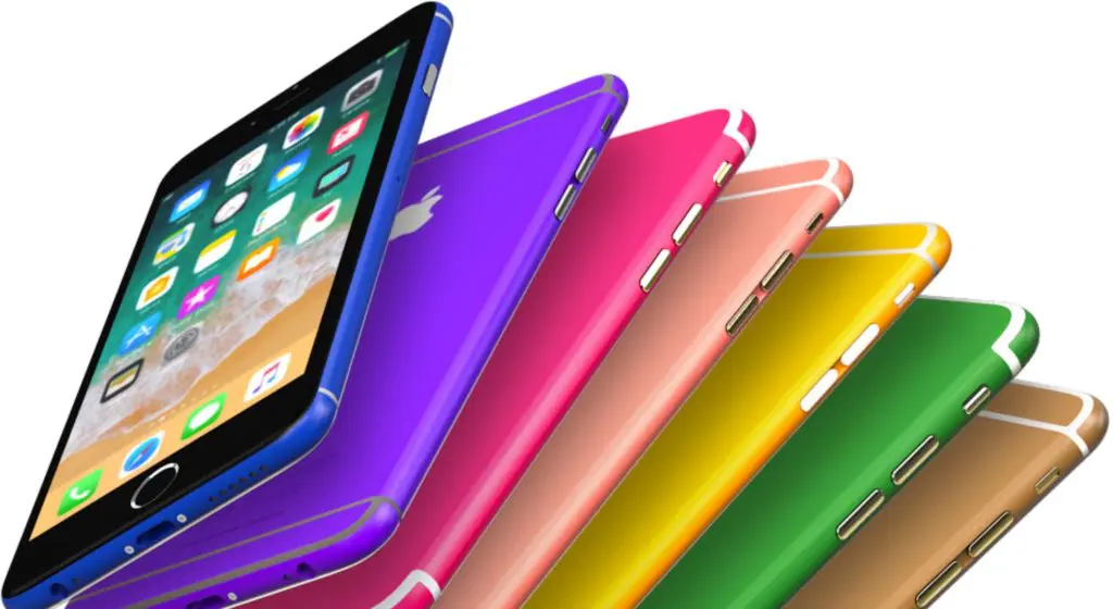 Les iPhone recolorés par Remade à l'aide d'un procédé unique.